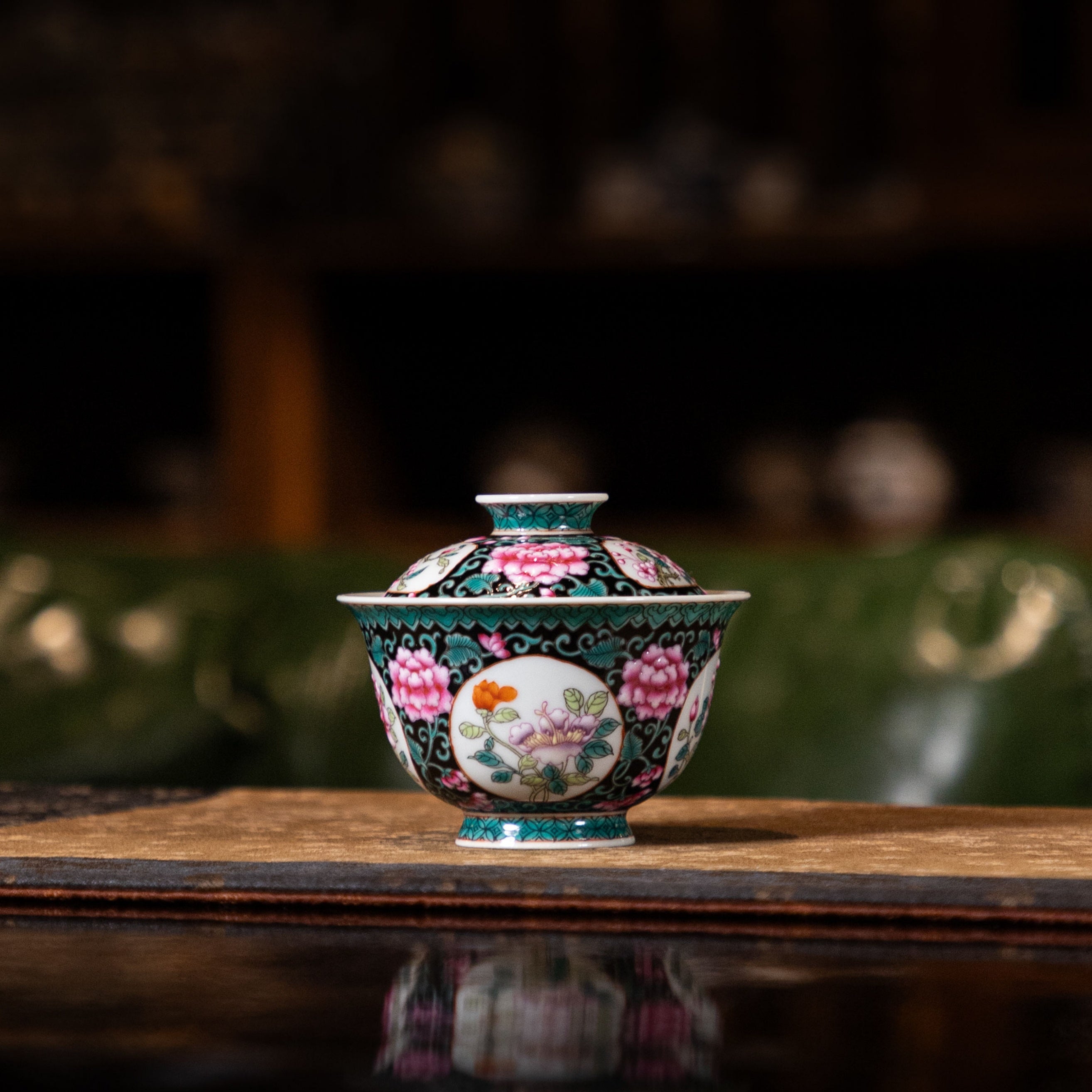 Hua Hui 90cc - Jing De Zhen Porcelain Gaiwan zycschina