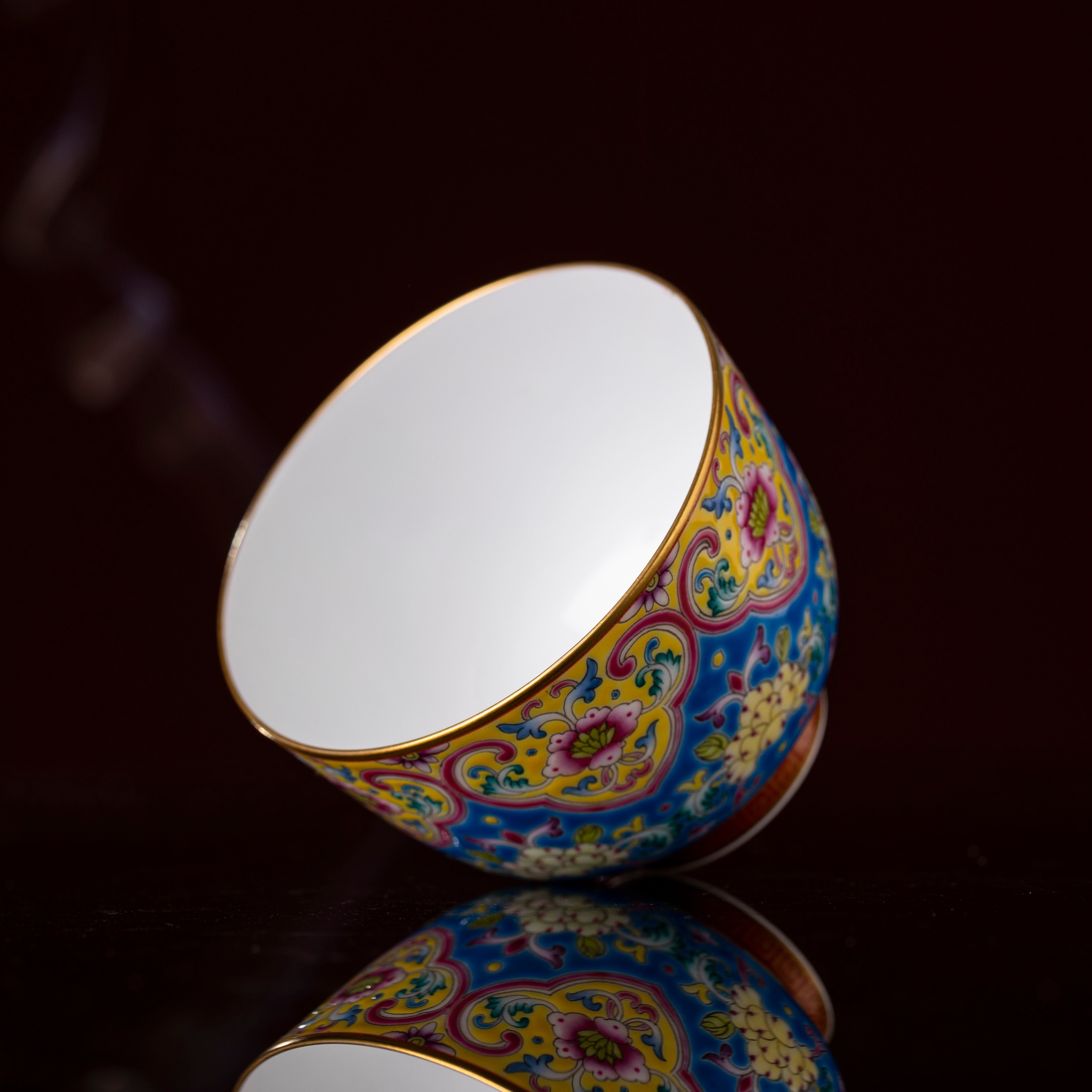 Ru Yi Bao Xiang 120cc - Jing De Zhen Porcelain Teacup zycschina