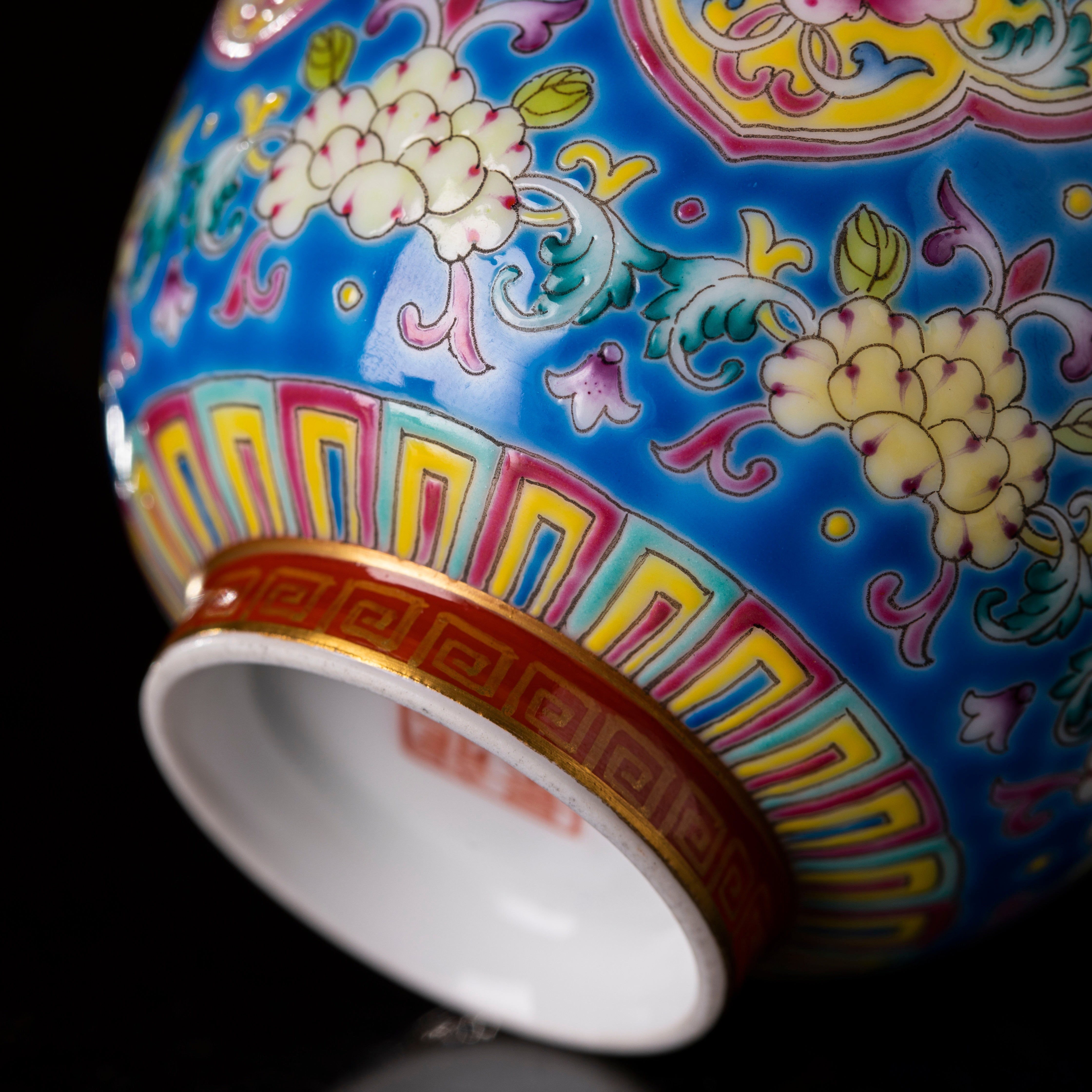 Ru Yi Bao Xiang 120cc - Jing De Zhen Porcelain Teacup zycschina