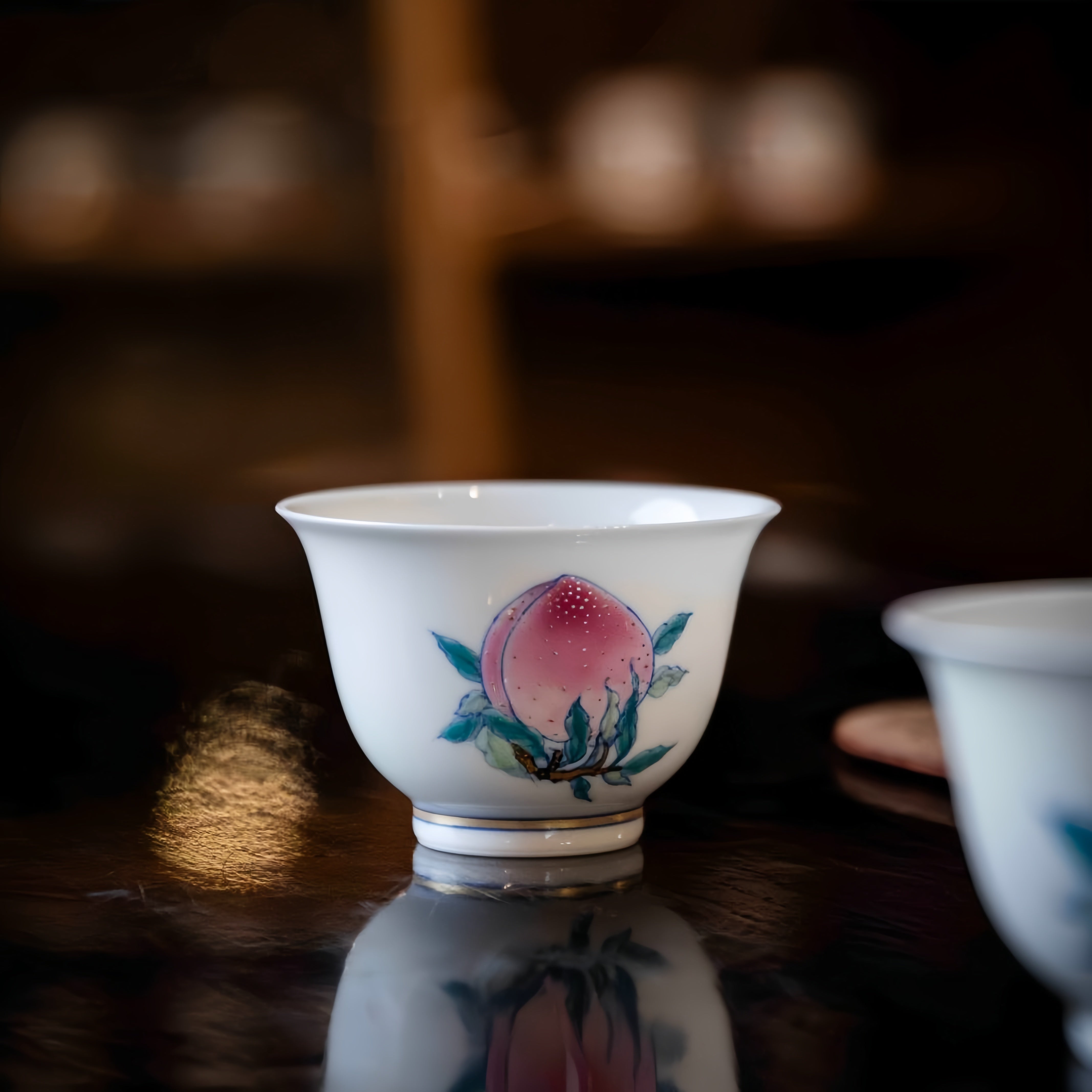 Shou Tao 100cc - Jing De Zhen Porcelain Teacup zycschina