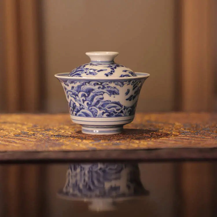 An Ke Long Wen - Jing De Zhen Porcelain Gaiwan zycschina