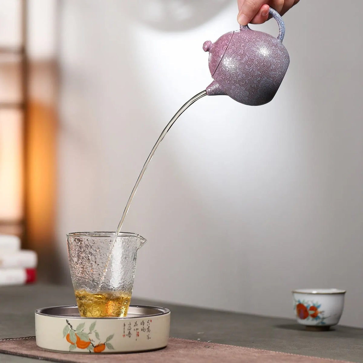 Ba Hua Long Dan 240cc - Yixing Handmade Teapot 江苏宜兴