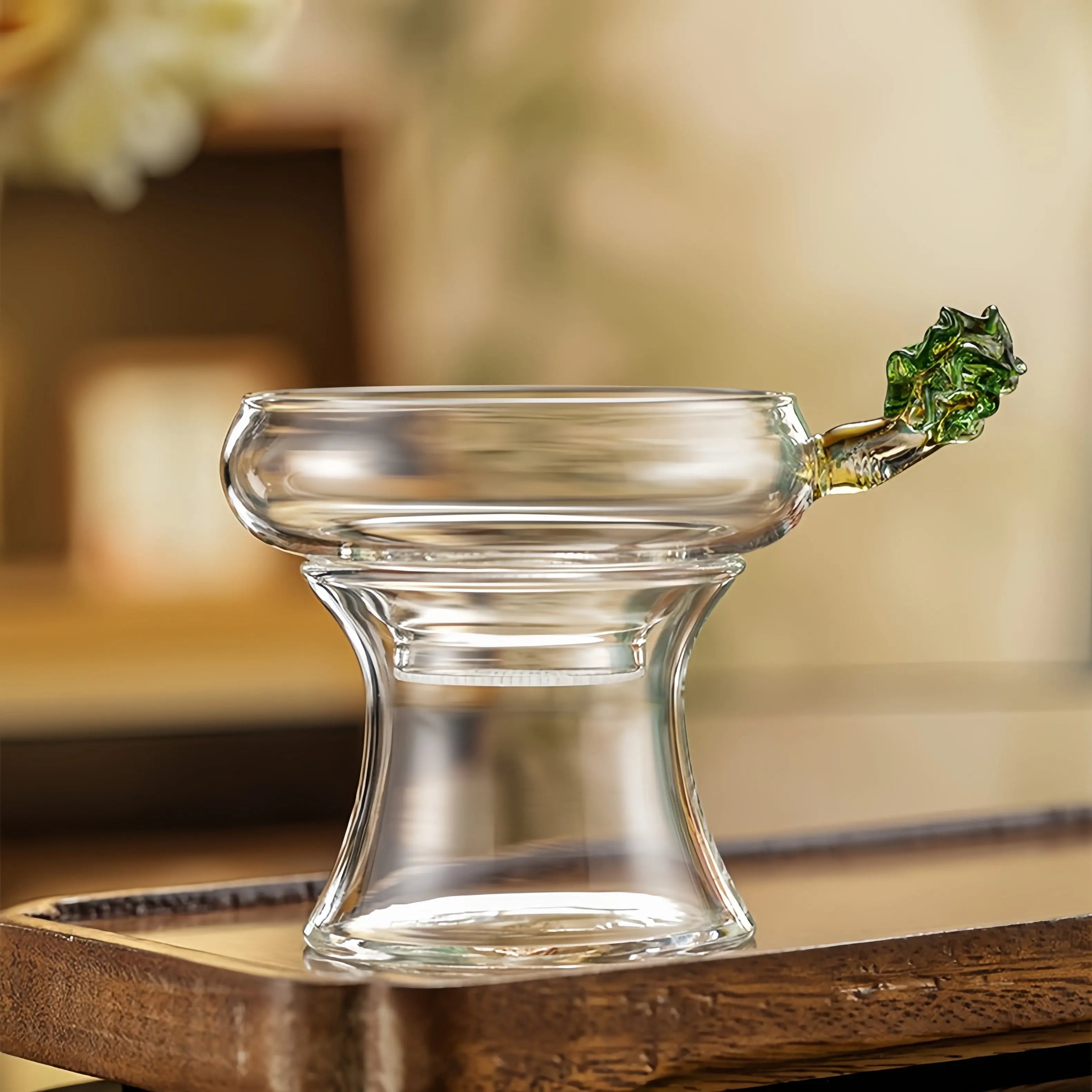 Bai Cai - Glass tea strainer zycschina