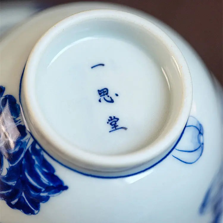 Bai Cai - Jing De Zhen Porcelain Gaiwan zycschina