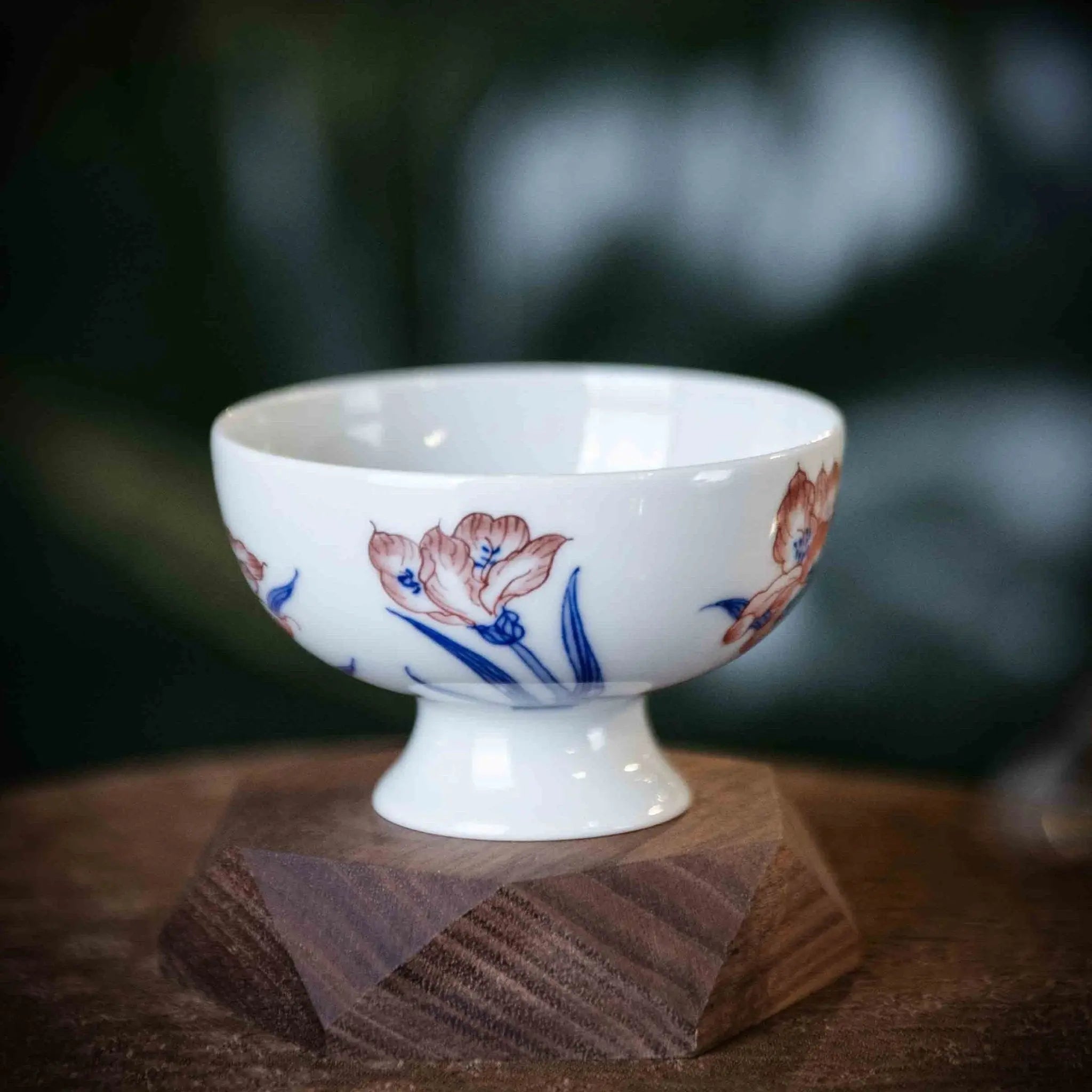 Bai He Hua 75cc - Jing De Zhen Porcelain Teacup zycschina