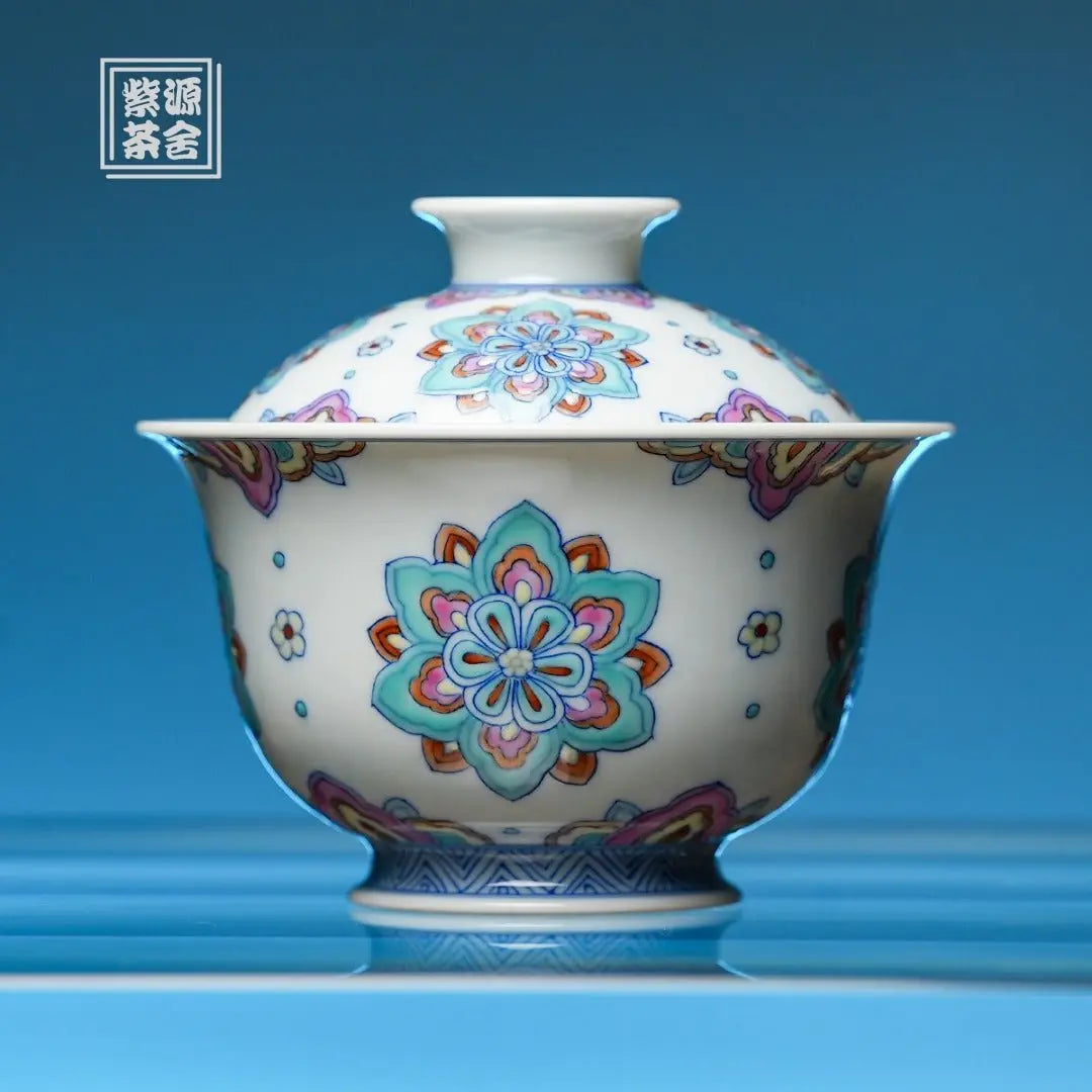 Bao Xiang Hua 135cc - Jing De Zhen Porcelain Gaiwan zycschina