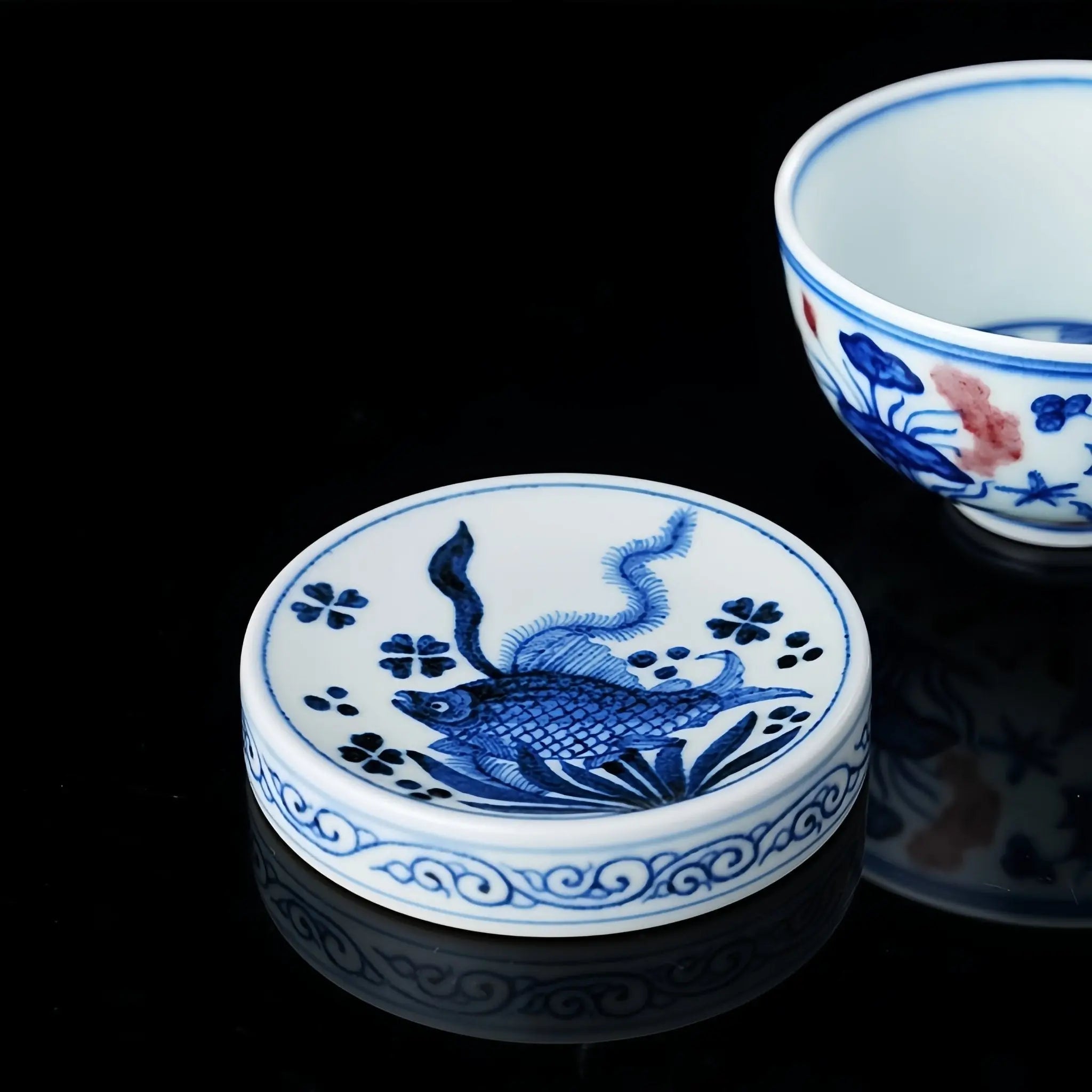 Bian Yu - Jing De Zhen Porcelain Lid Rest zycschina