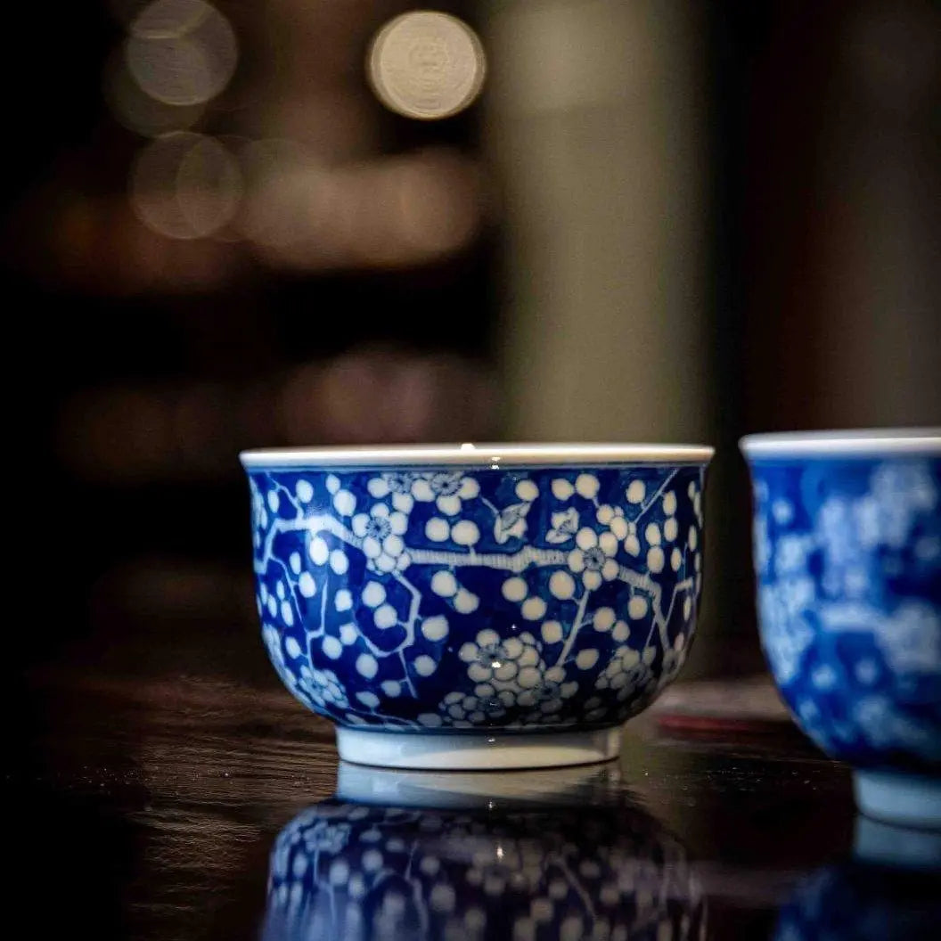 Bing Mei 160cc - Jing De Zhen Porcelain Gaiwan zycschina