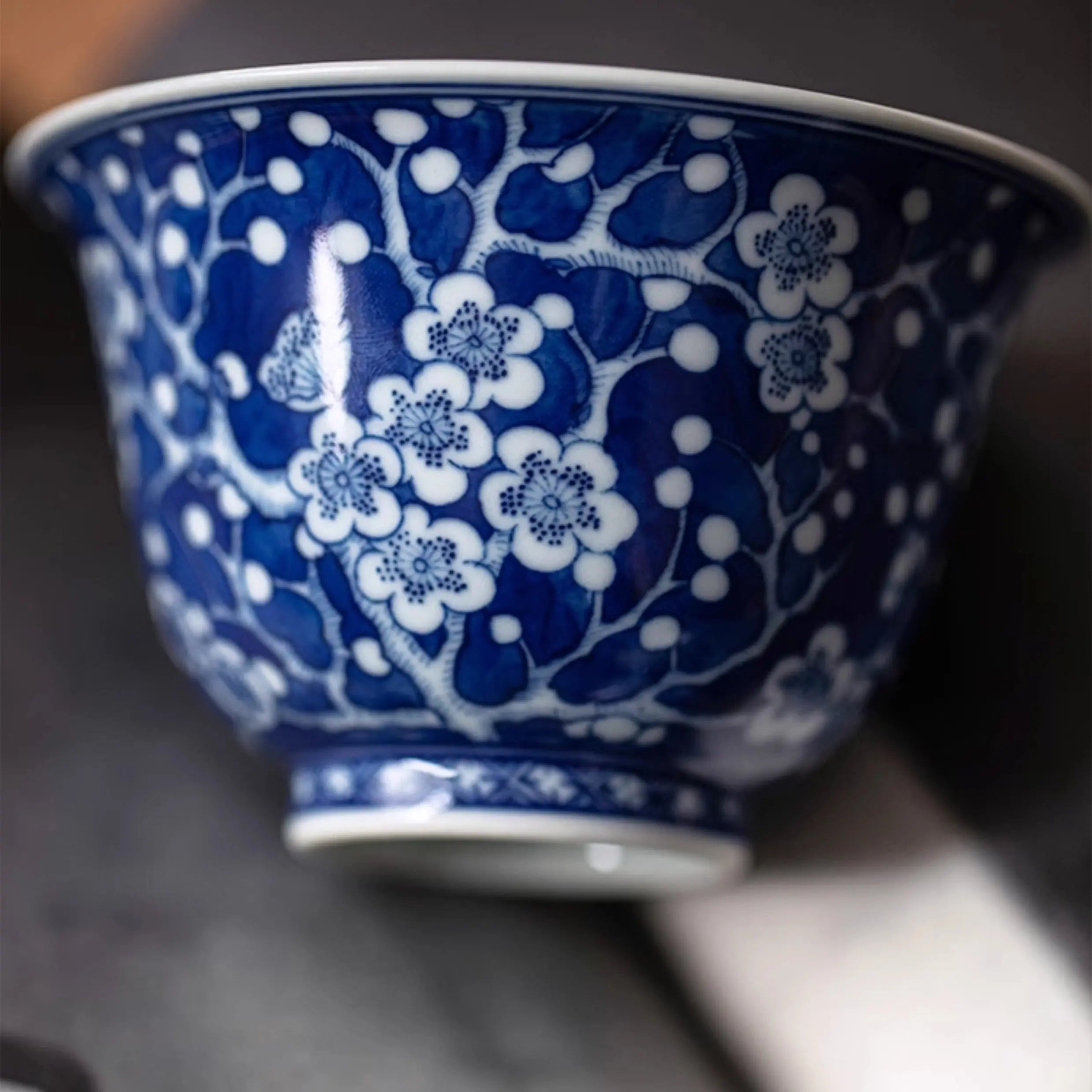 Bing Mei Er Cai- Jing De Zhen Porcelain Gaiwan zycschina