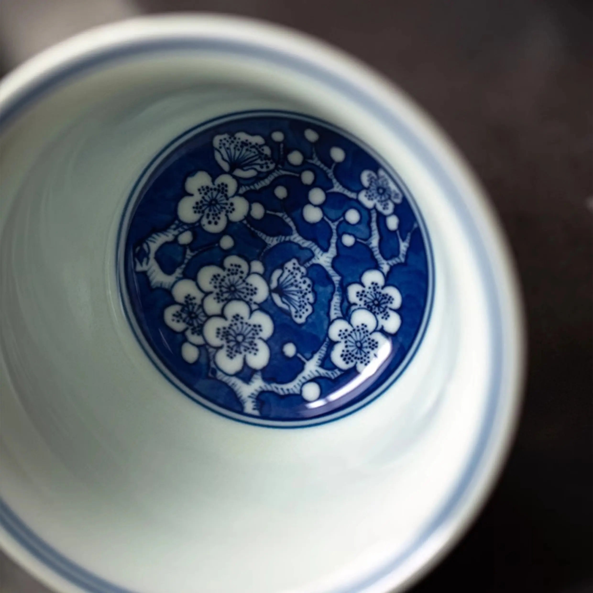 Bing Mei Er Cai- Jing De Zhen Porcelain Gaiwan zycschina