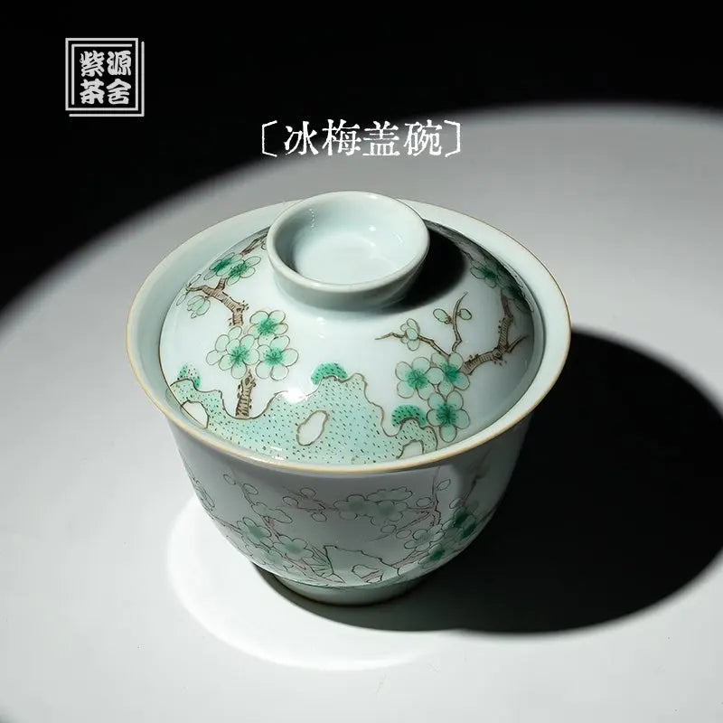 Bing Mei - Jing De Zhen Porcelain Gaiwan zycschina