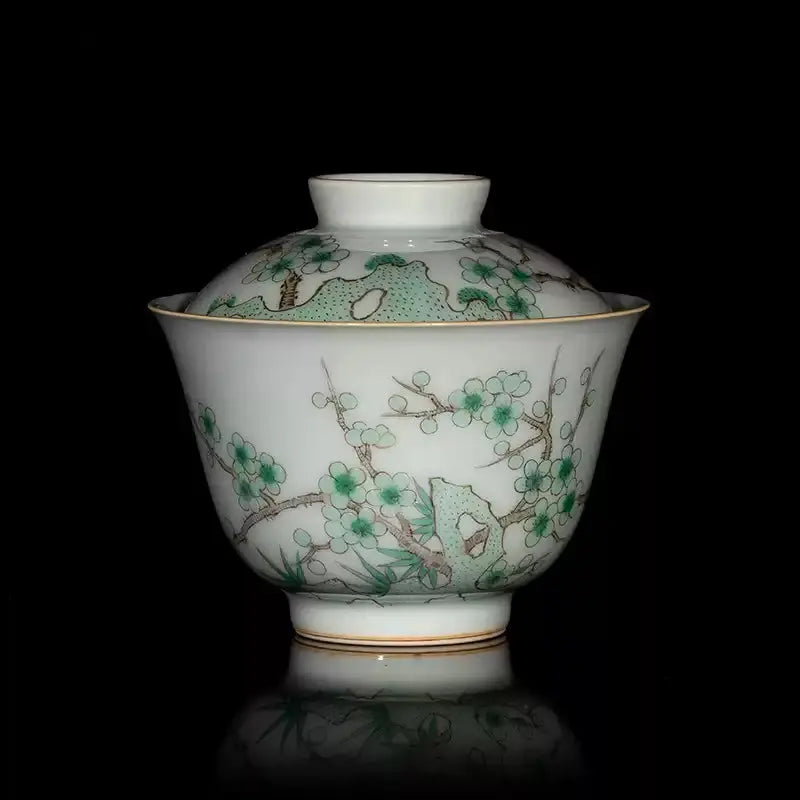 Bing Mei - Jing De Zhen Porcelain Gaiwan zycschina