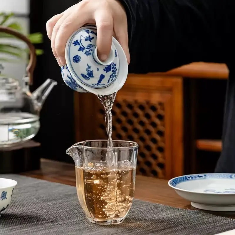 Bo Gu Wen 140cc - Jing De Zhen Porcelain Gaiwan zycschina