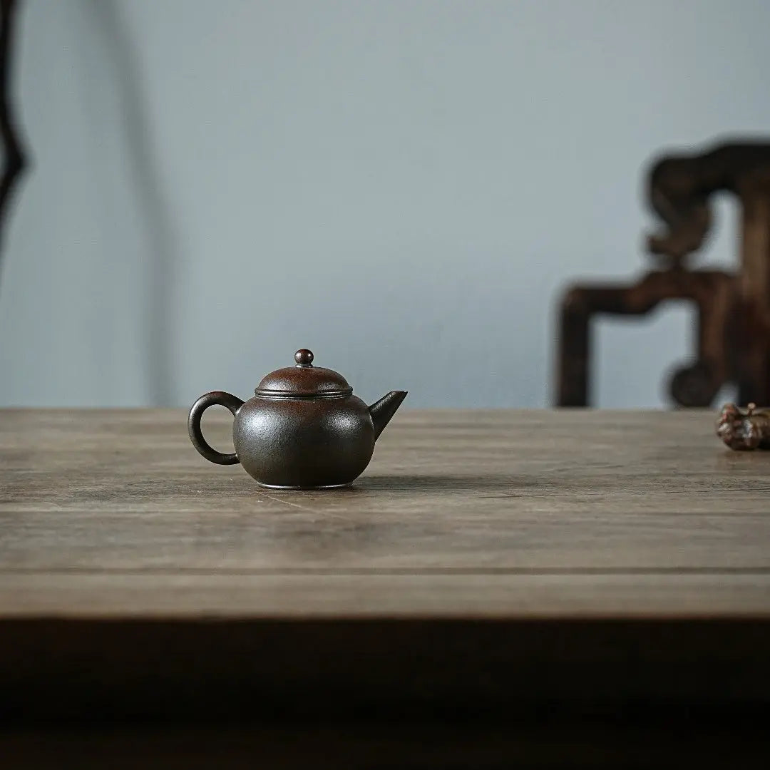 Chai Shao Xiao Shui Ping 80cc - Yixing Handmade Teapot 江苏宜兴
