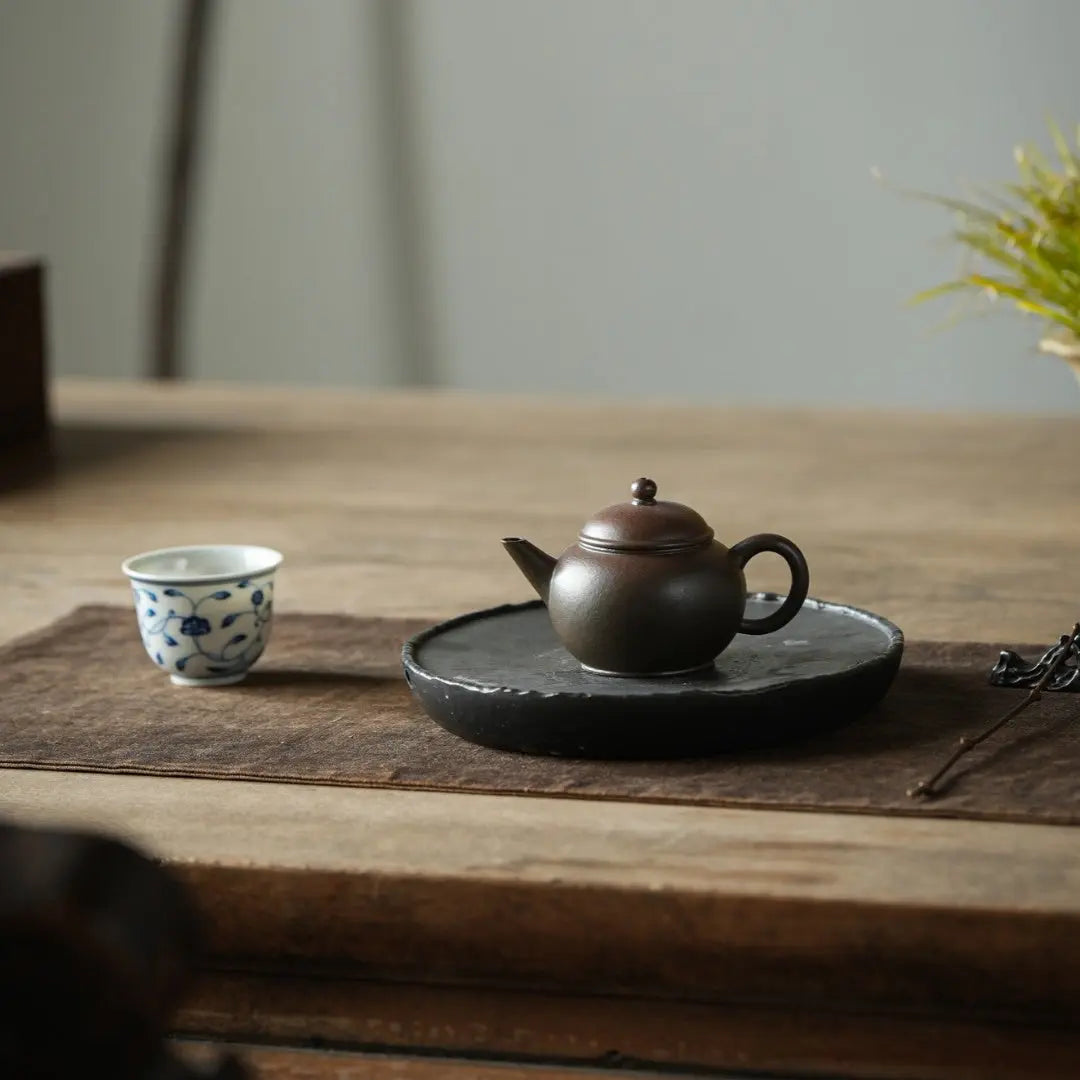 Chai Shao Xiao Shui Ping 80cc - Yixing Handmade Teapot 江苏宜兴