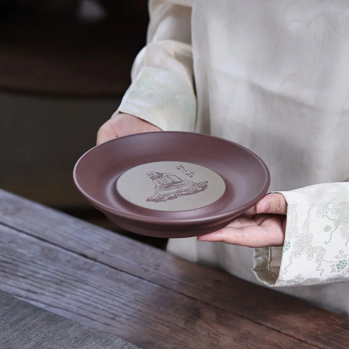 Chan Xin Da Mo - Dry Bubble Tray 江苏宜兴