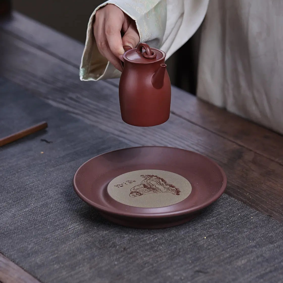 Chan Xin Da Mo - Dry Bubble Tray 江苏宜兴