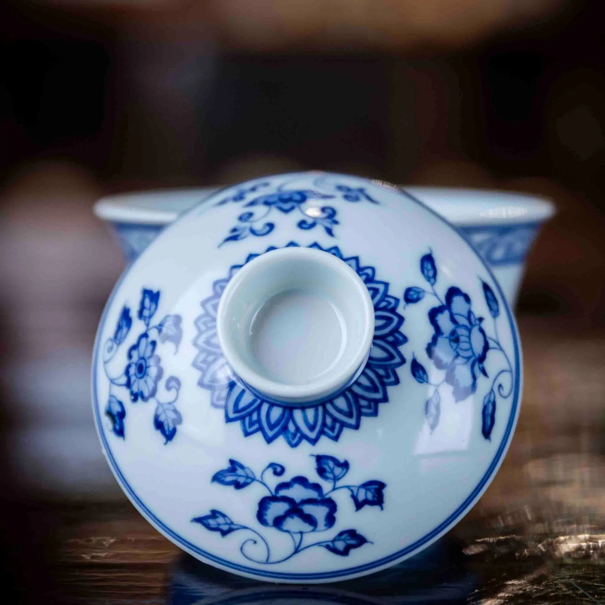 Chan Zhi Hua Hui 125cc - Jing De Zhen Porcelain Gaiwan zycschina