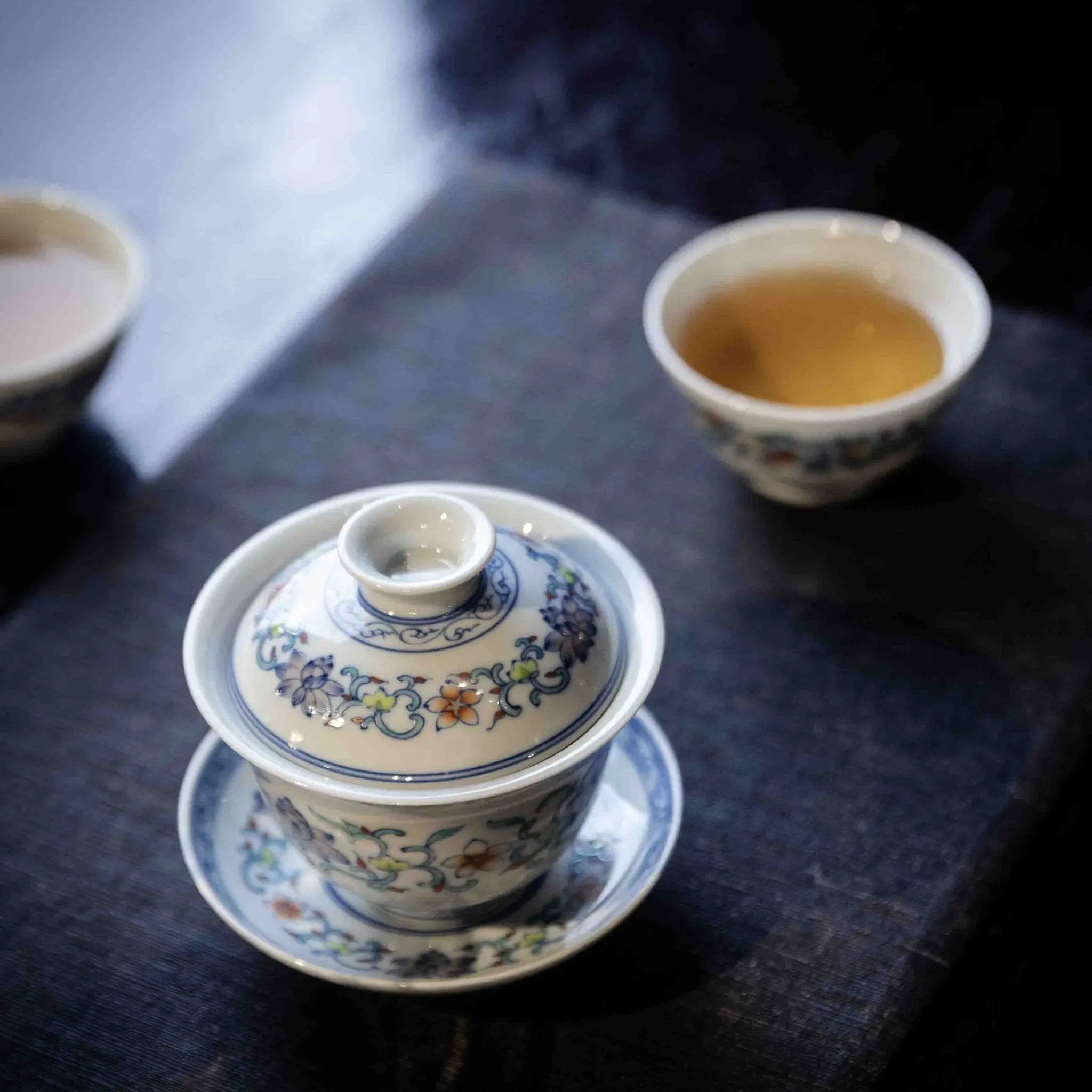 Chan Zhi Lian 150cc - Jing De Zhen Porcelain Gaiwan zycschina