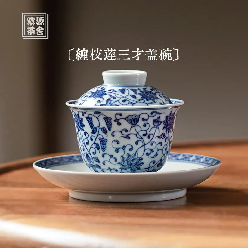 Chan Zhi Lian - Jing De Zhen Porcelain Gaiwan zycschina