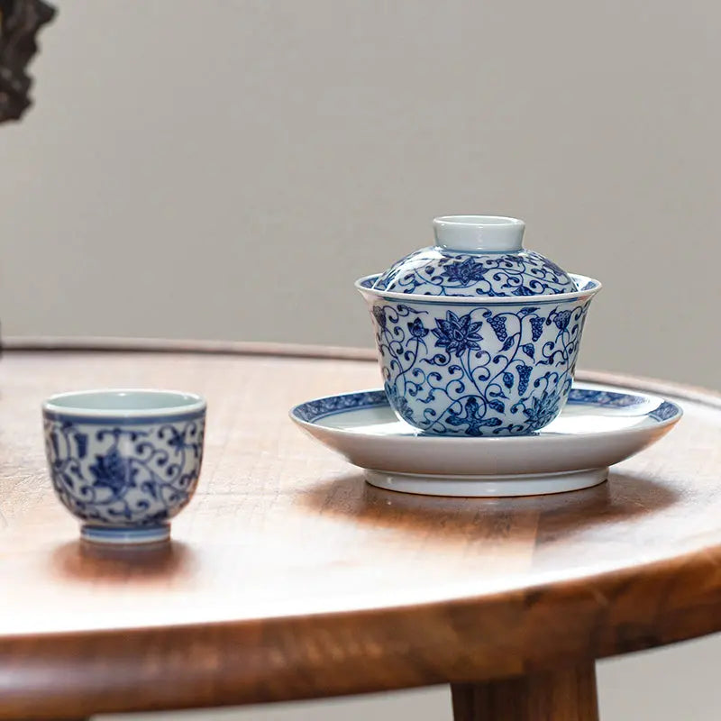 Chan Zhi Lian - Jing De Zhen Porcelain Gaiwan zycschina