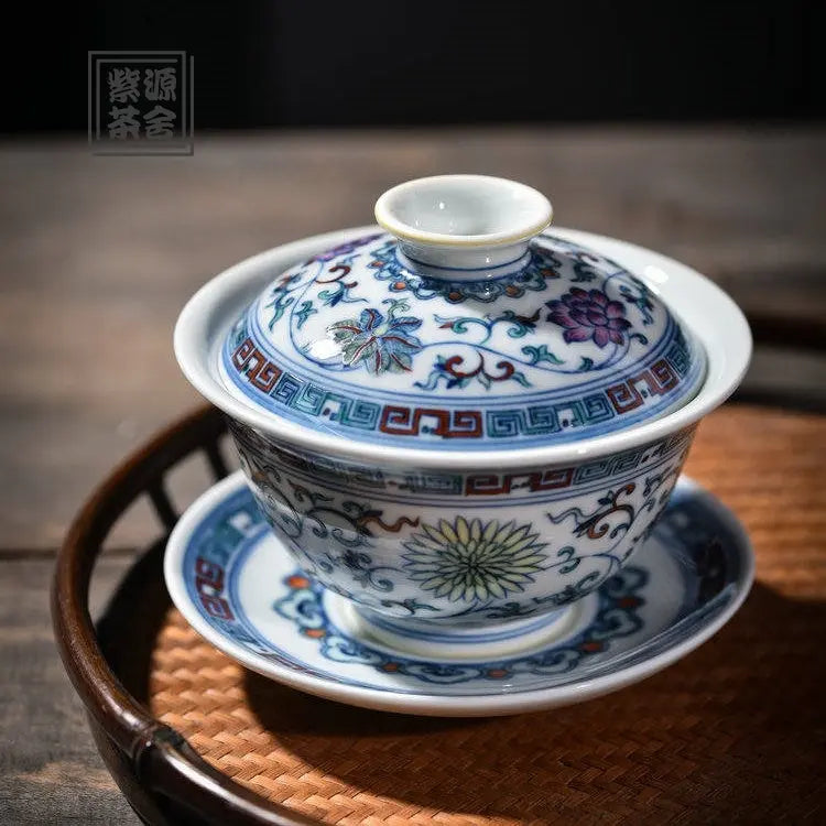 Chan Zhi Lian - Jing De Zhen Porcelain Gaiwan zycschina