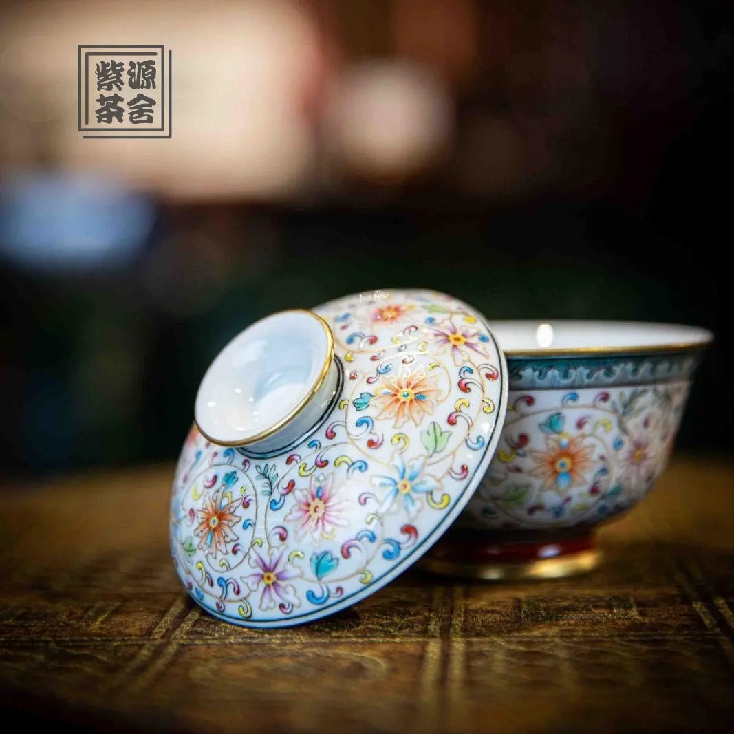 Chan Zhi Lian - Jing De Zhen Porcelain Gaiwan zycschina