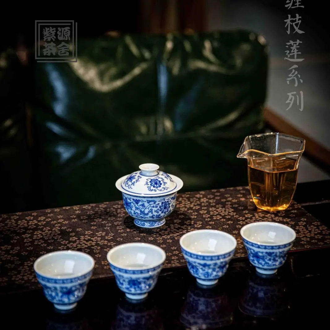 Chan Zhi Lian - Jing De Zhen Porcelain Gaiwan zycschina