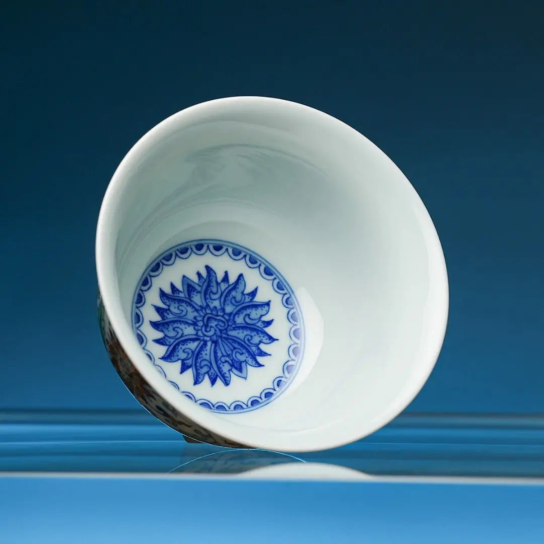 Chan Zhi Ru Yi 175cc - Jing De Zhen Porcelain Gaiwan zycschina