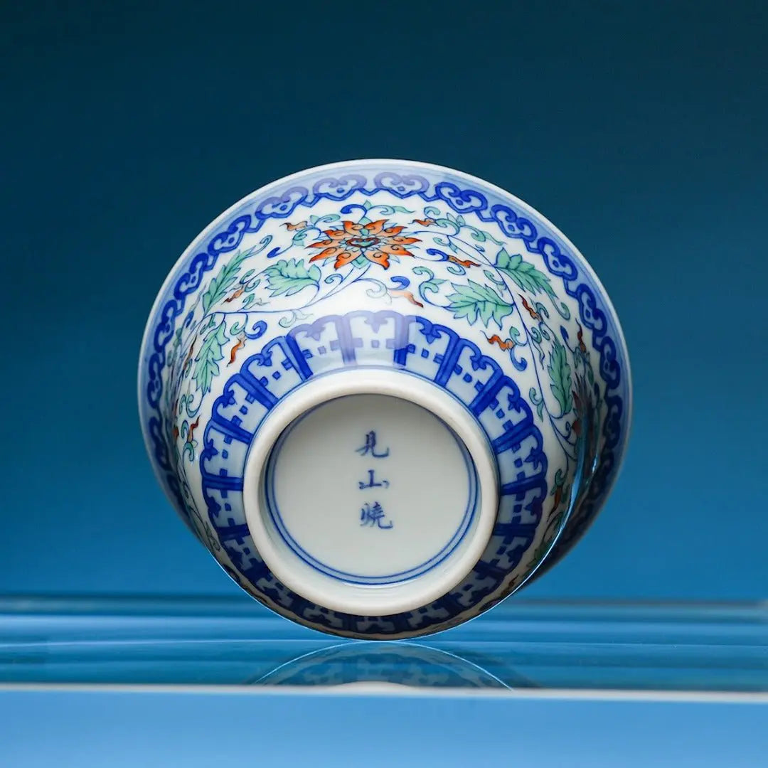 Chan Zhi Ru Yi 175cc - Jing De Zhen Porcelain Gaiwan zycschina