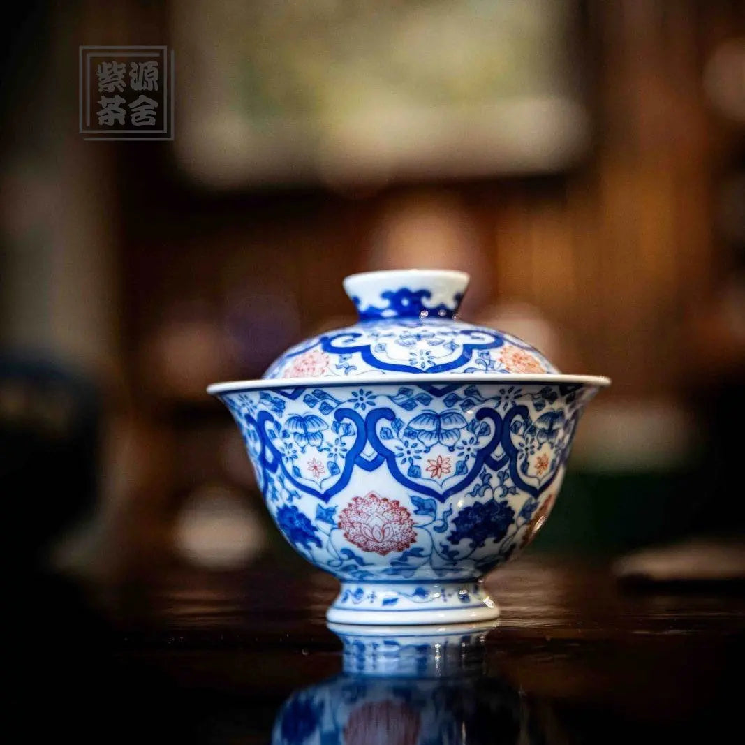 Chan Zhi Ru Yi - Jing De Zhen Porcelain Gaiwan zycschina