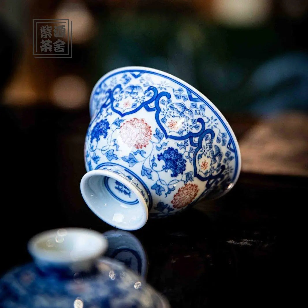 Chan Zhi Ru Yi - Jing De Zhen Porcelain Gaiwan zycschina