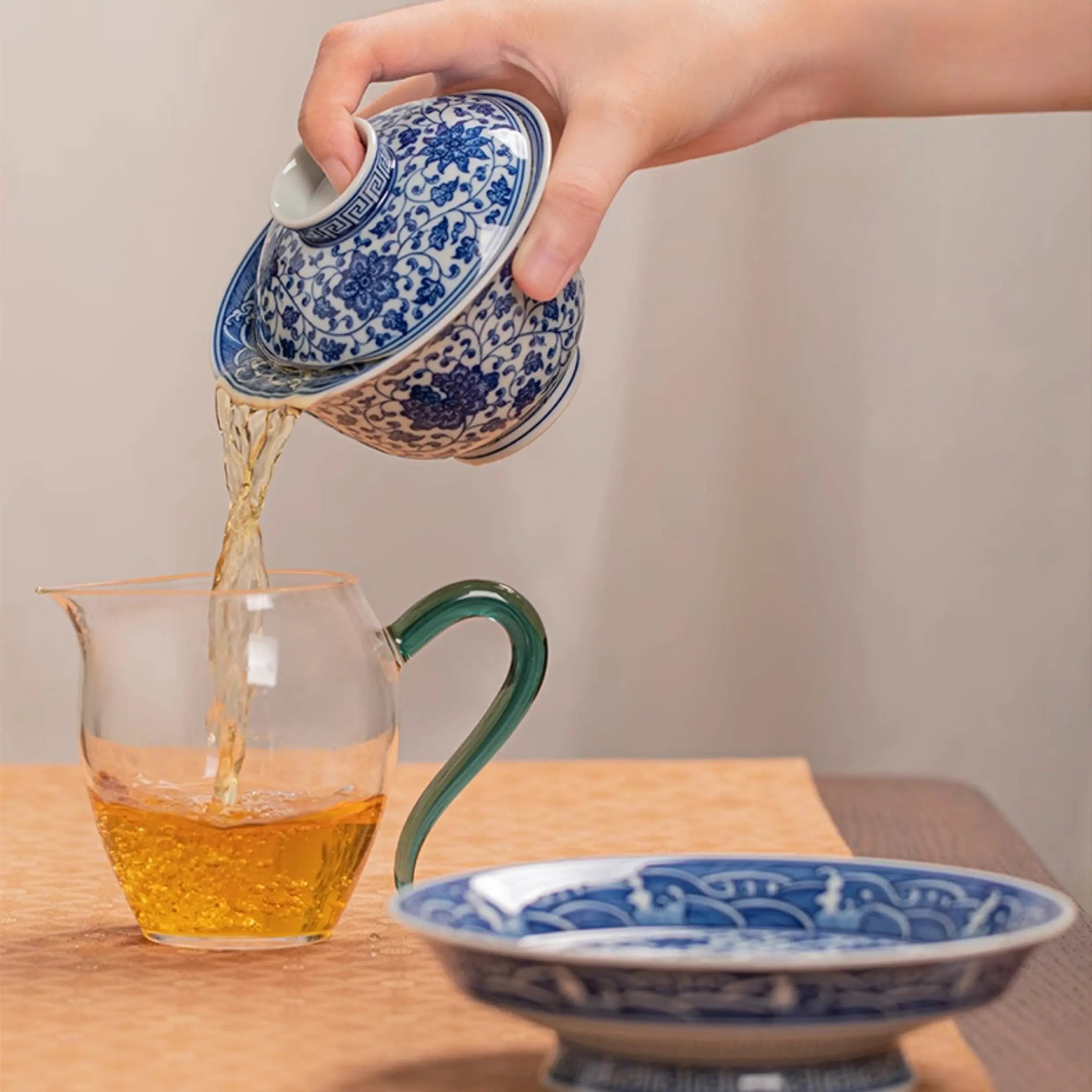 Chan Zhi Wen - Jing De Zhen Porcelain Gaiwan zycschina