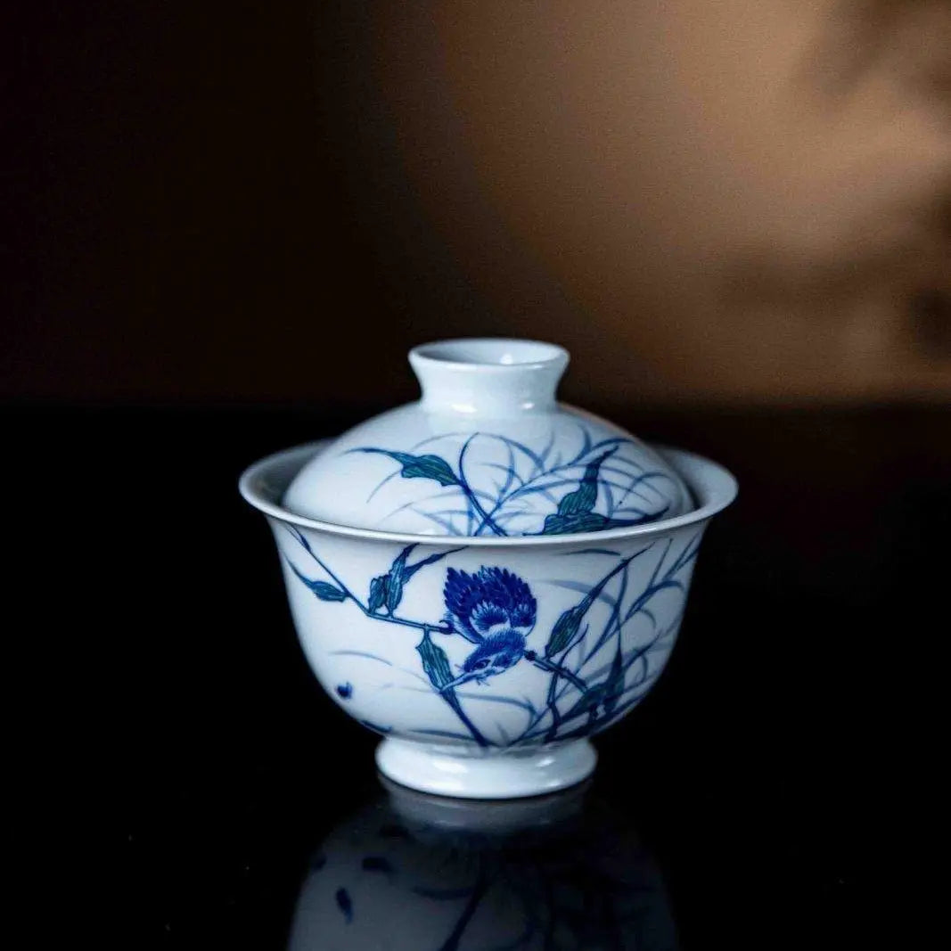 Cui Niao 125cc - Jing De Zhen Porcelain Gaiwan zycschina