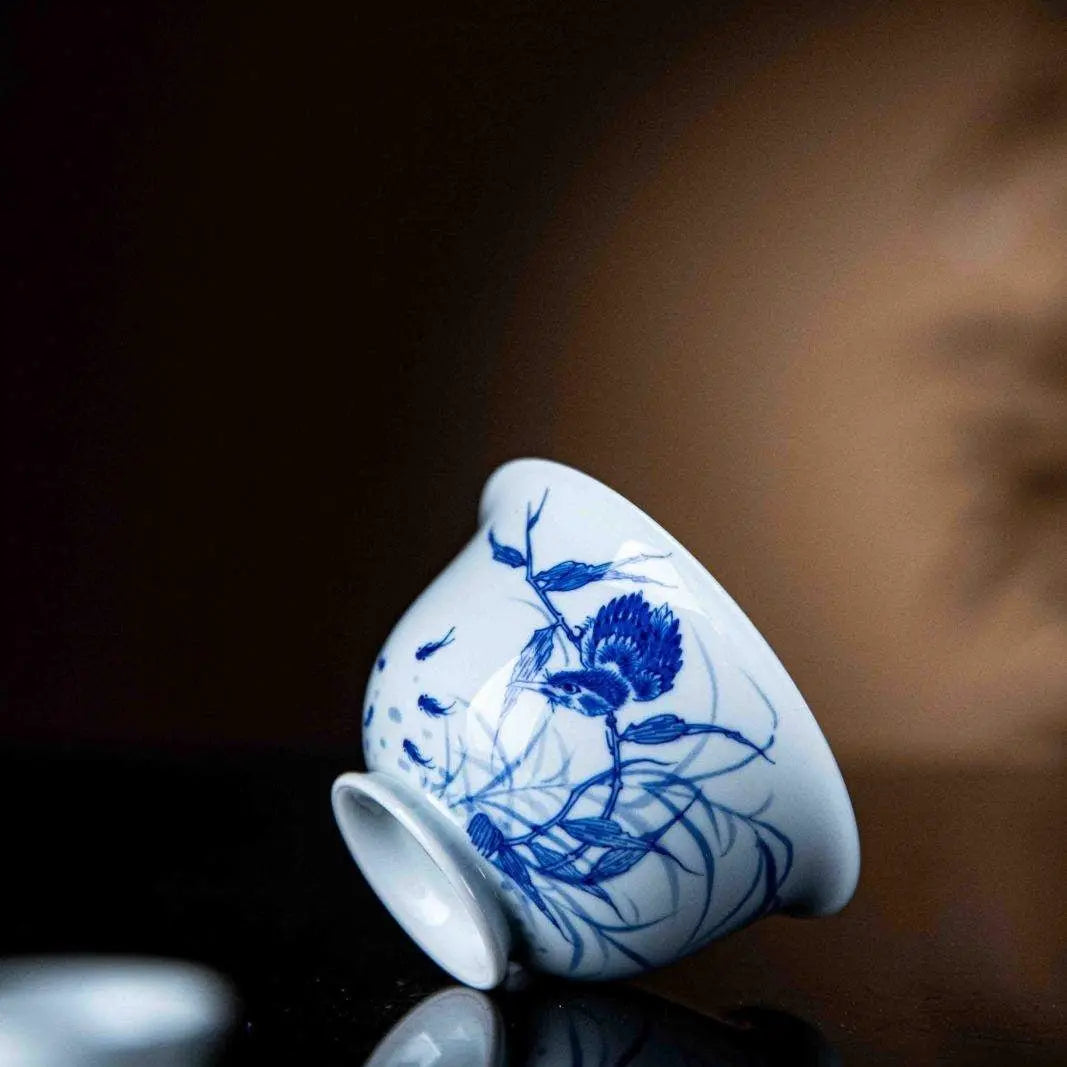 Cui Niao 125cc - Jing De Zhen Porcelain Gaiwan zycschina
