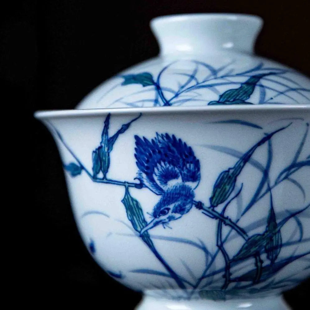 Cui Niao 125cc - Jing De Zhen Porcelain Gaiwan zycschina