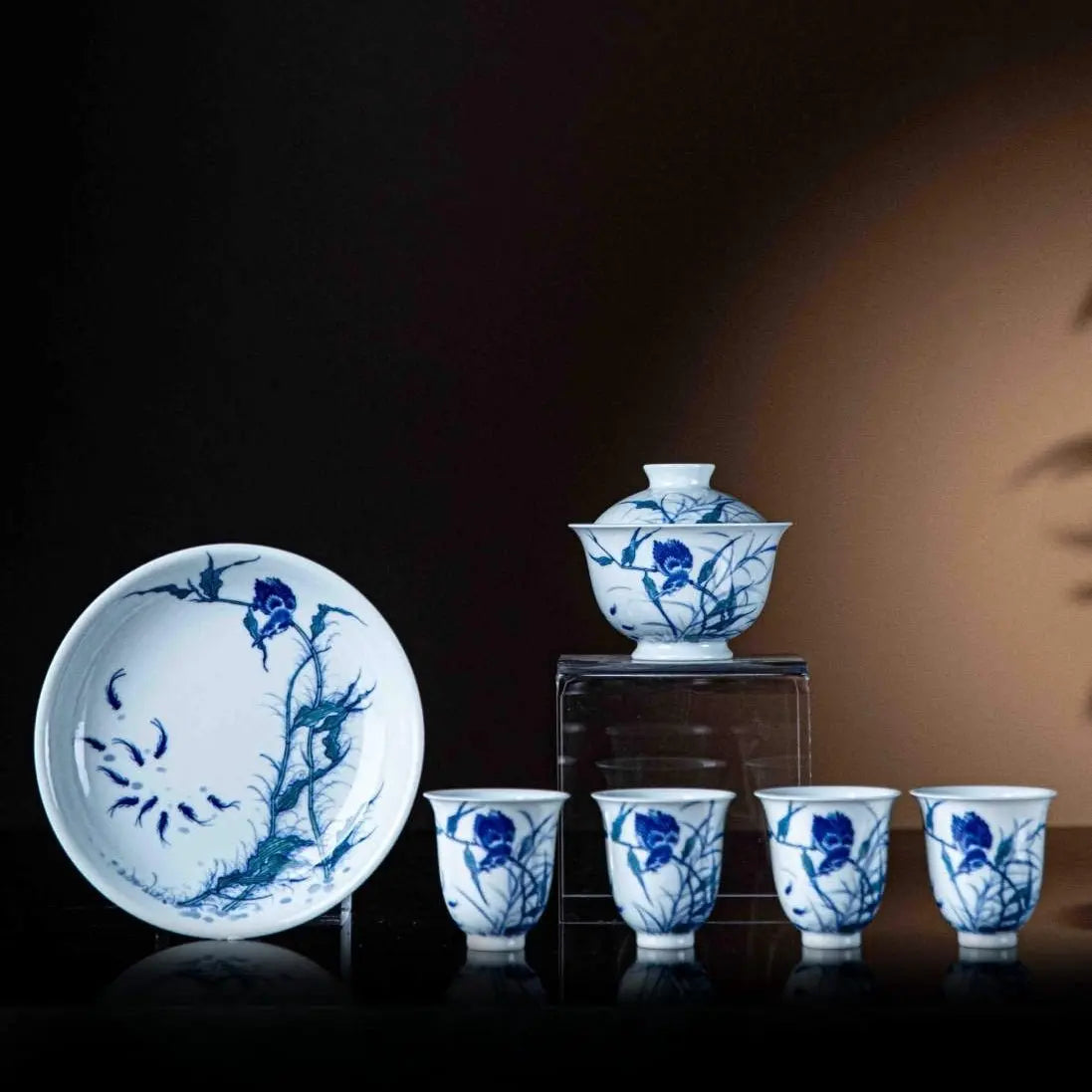 Cui Niao 125cc - Jing De Zhen Porcelain Gaiwan zycschina
