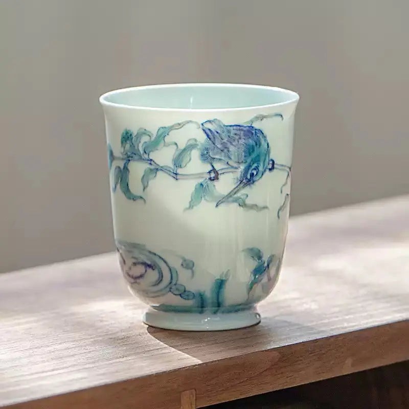 Cui Niao - Jing De Zhen Porcelain Teacup zycschina