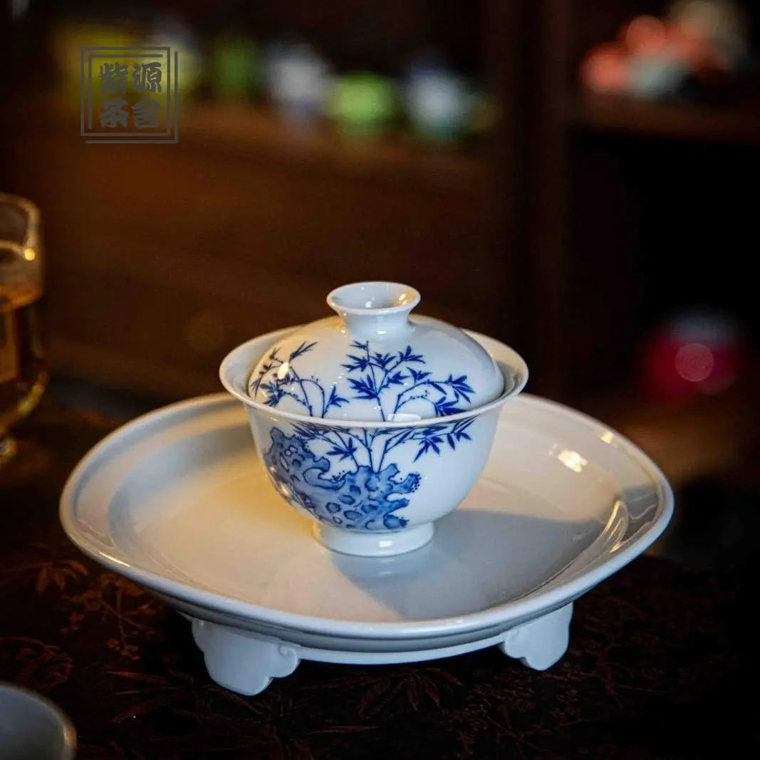 Cui Zhu - Jing De Zhen Porcelain Gaiwan zycschina