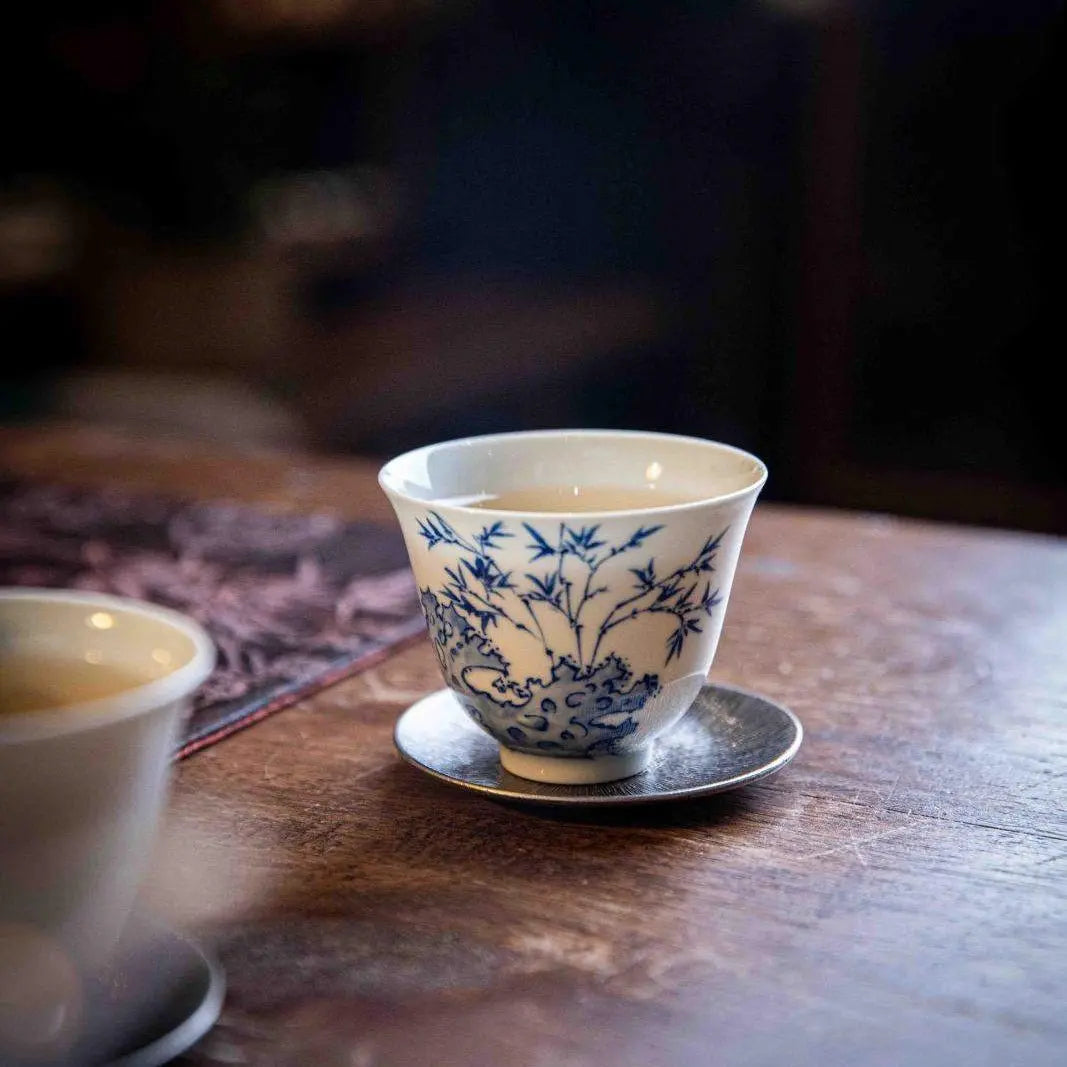 Cui Zhu - Jing De Zhen Porcelain Gaiwan zycschina