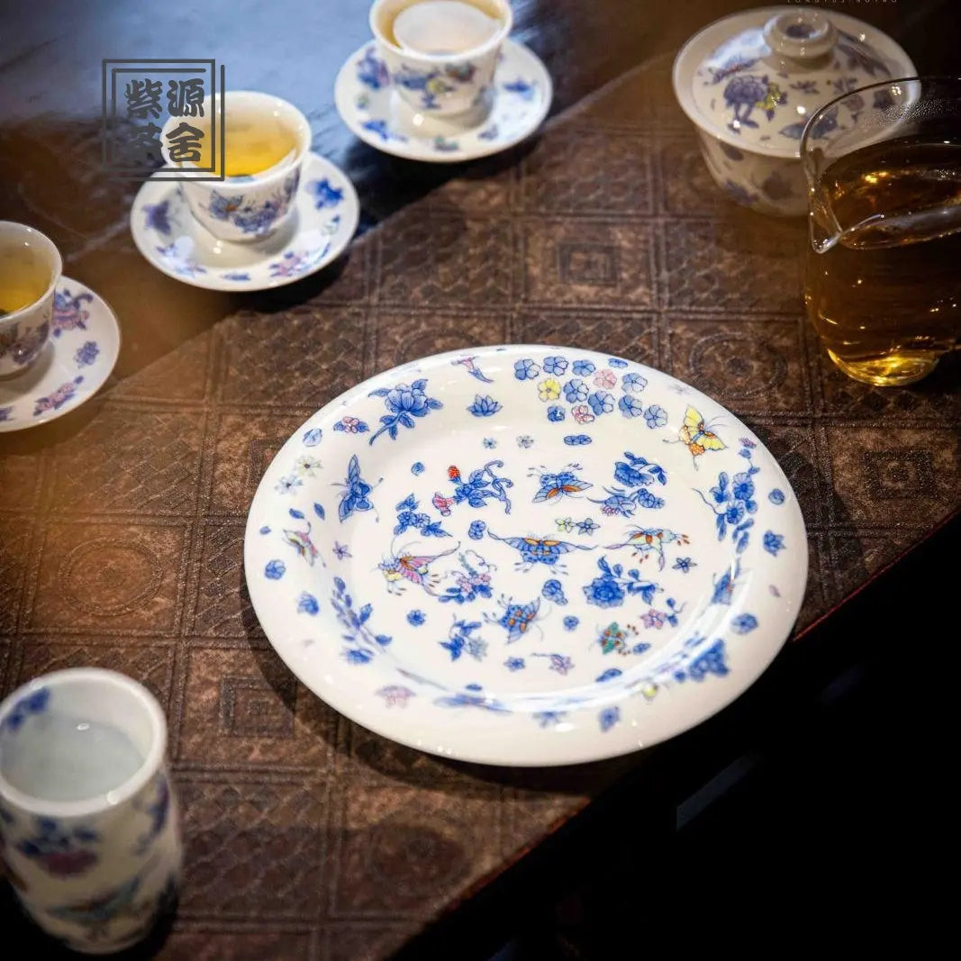 Die Lian Hua - Jing De Zhen Porcelain Gaiwan zycschina