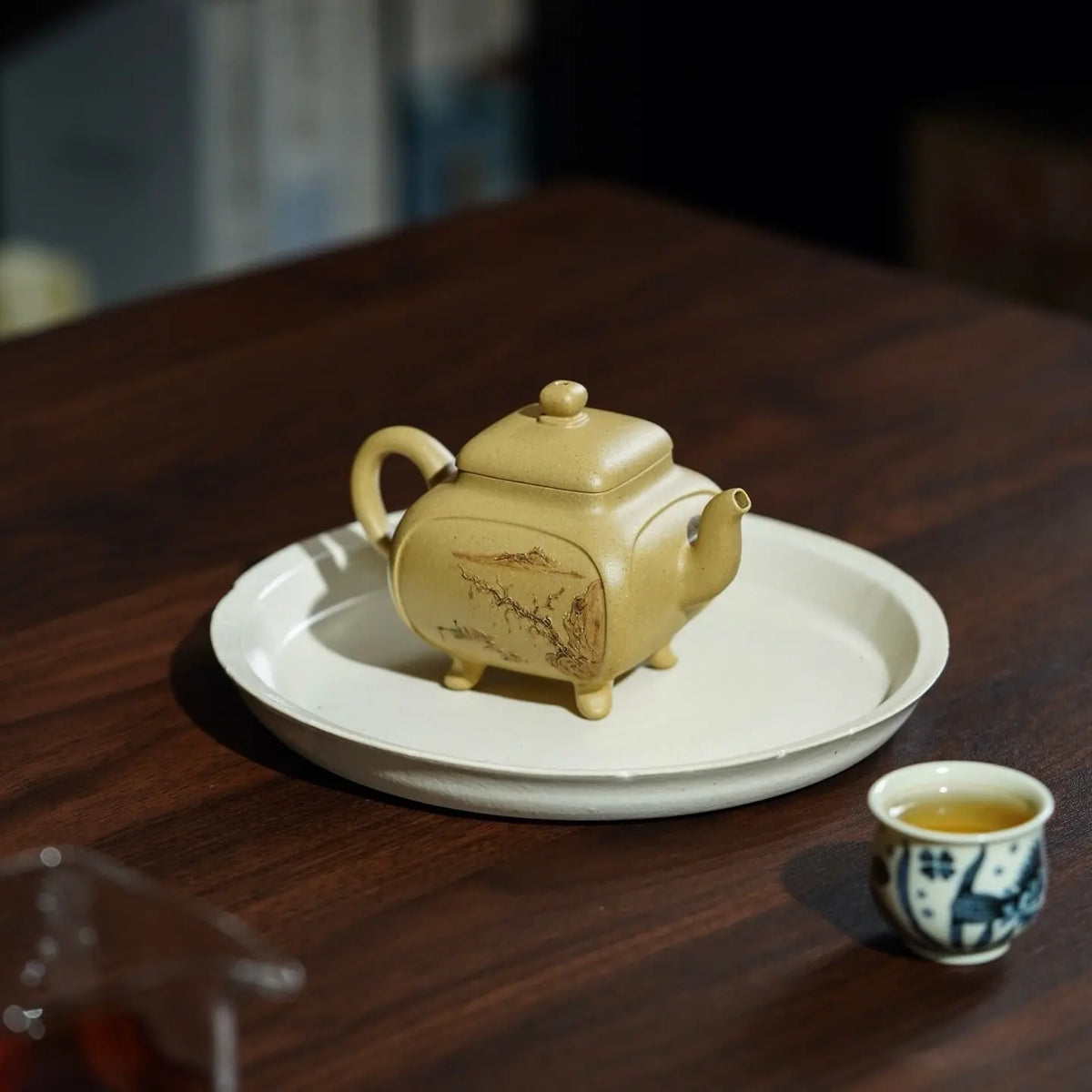 Ding Sheng Si Fang 180cc - Yixing Handmade Teapot 江苏宜兴
