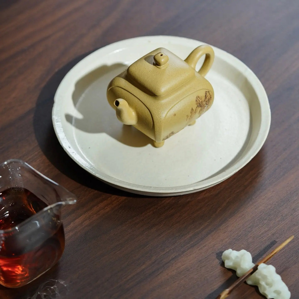 Ding Sheng Si Fang 180cc - Yixing Handmade Teapot 江苏宜兴