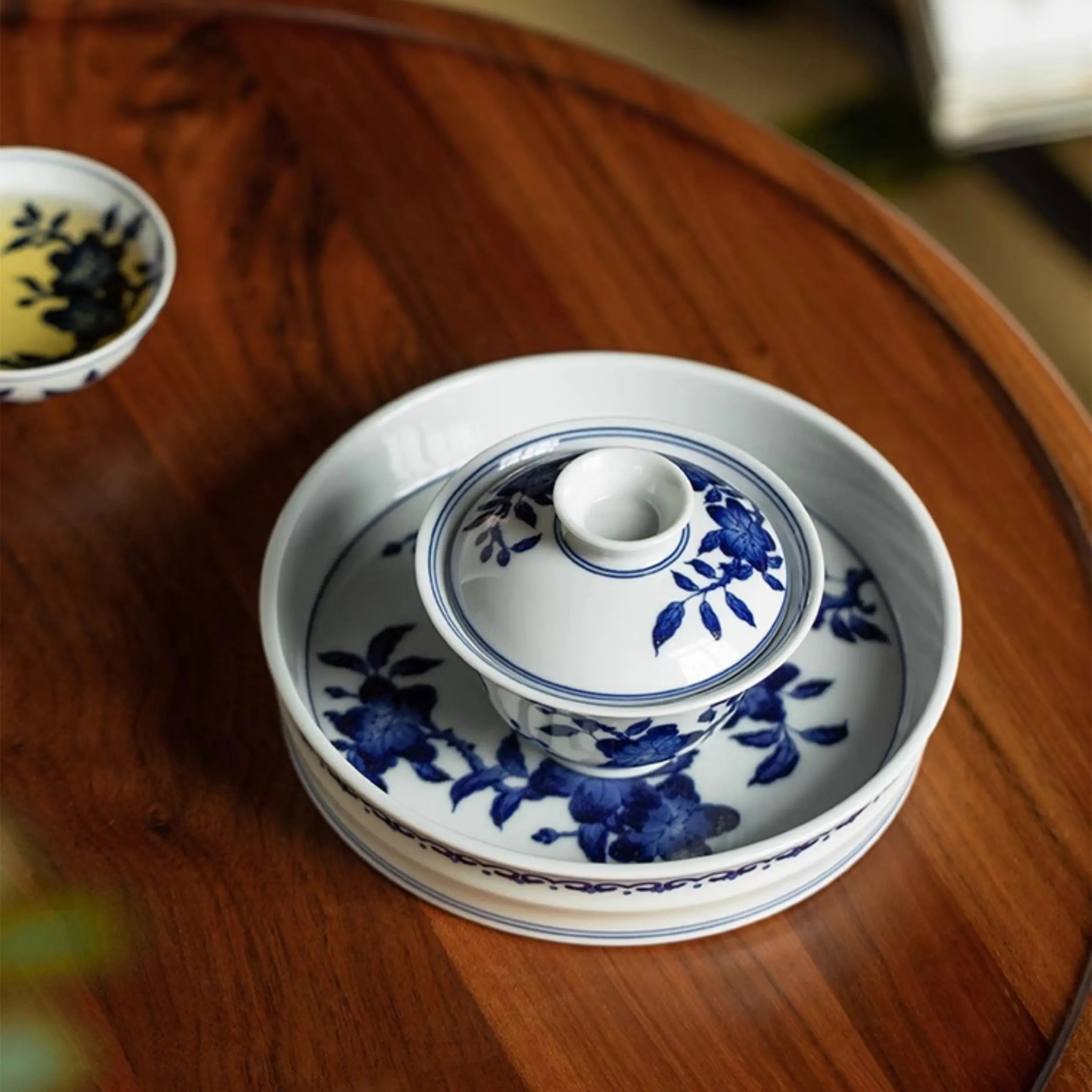 Du Juan Hua - Jing De Zhen Porcelain Gaiwan zycschina