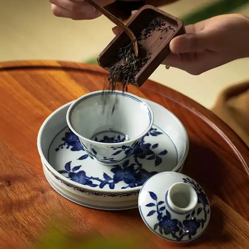 Du Juan Hua - Jing De Zhen Porcelain Gaiwan zycschina