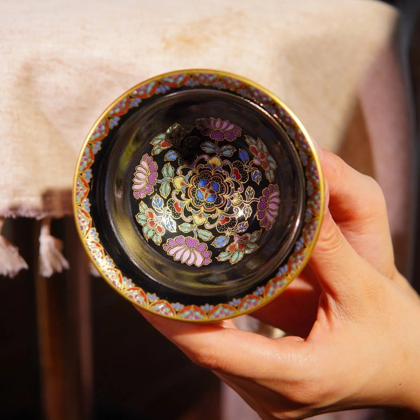 Dun Huang 100cc - Jing De Zhen Porcelain Teacup zycs_China