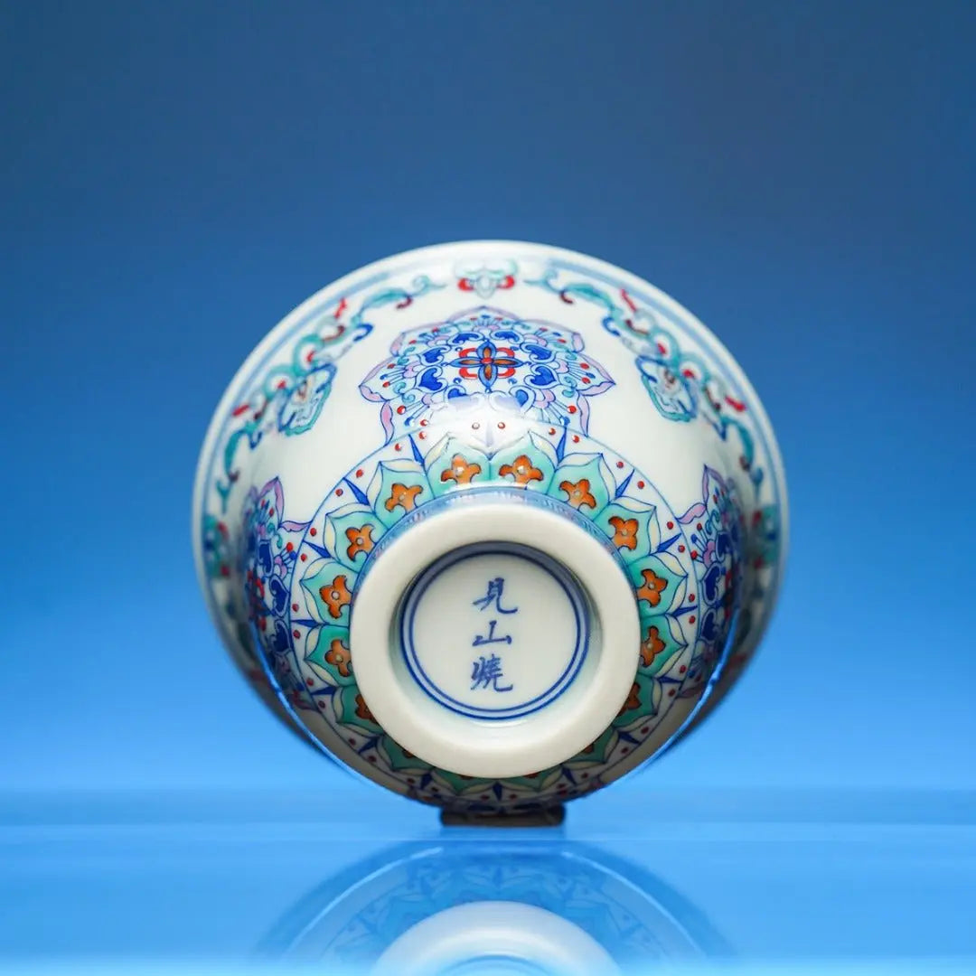Dun Huang Bao Xiang 120cc - Jing De Zhen Porcelain Gaiwan zycschina