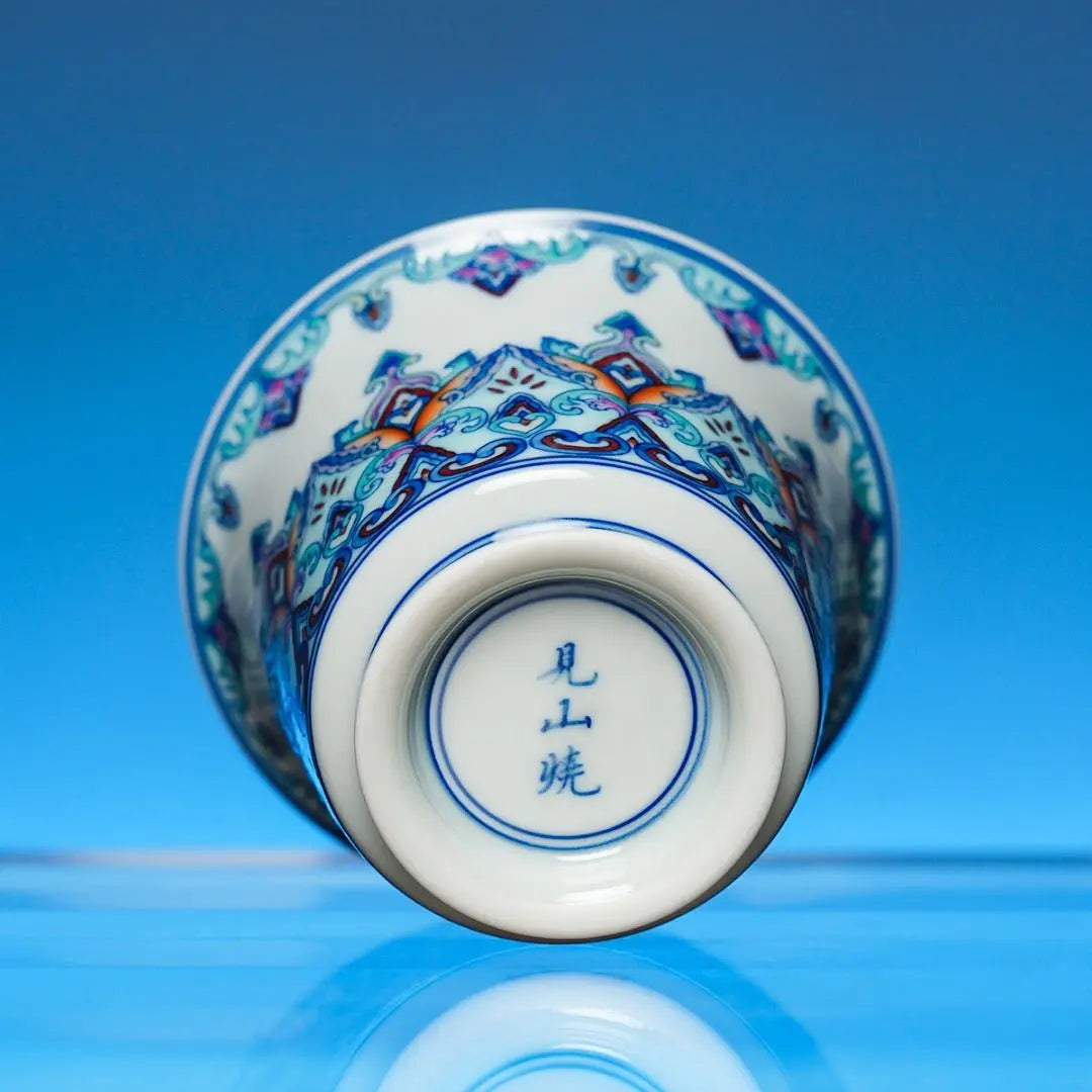 Dun Huang Bao Xiang 140cc - Jing De Zhen Porcelain Gaiwan zycschina