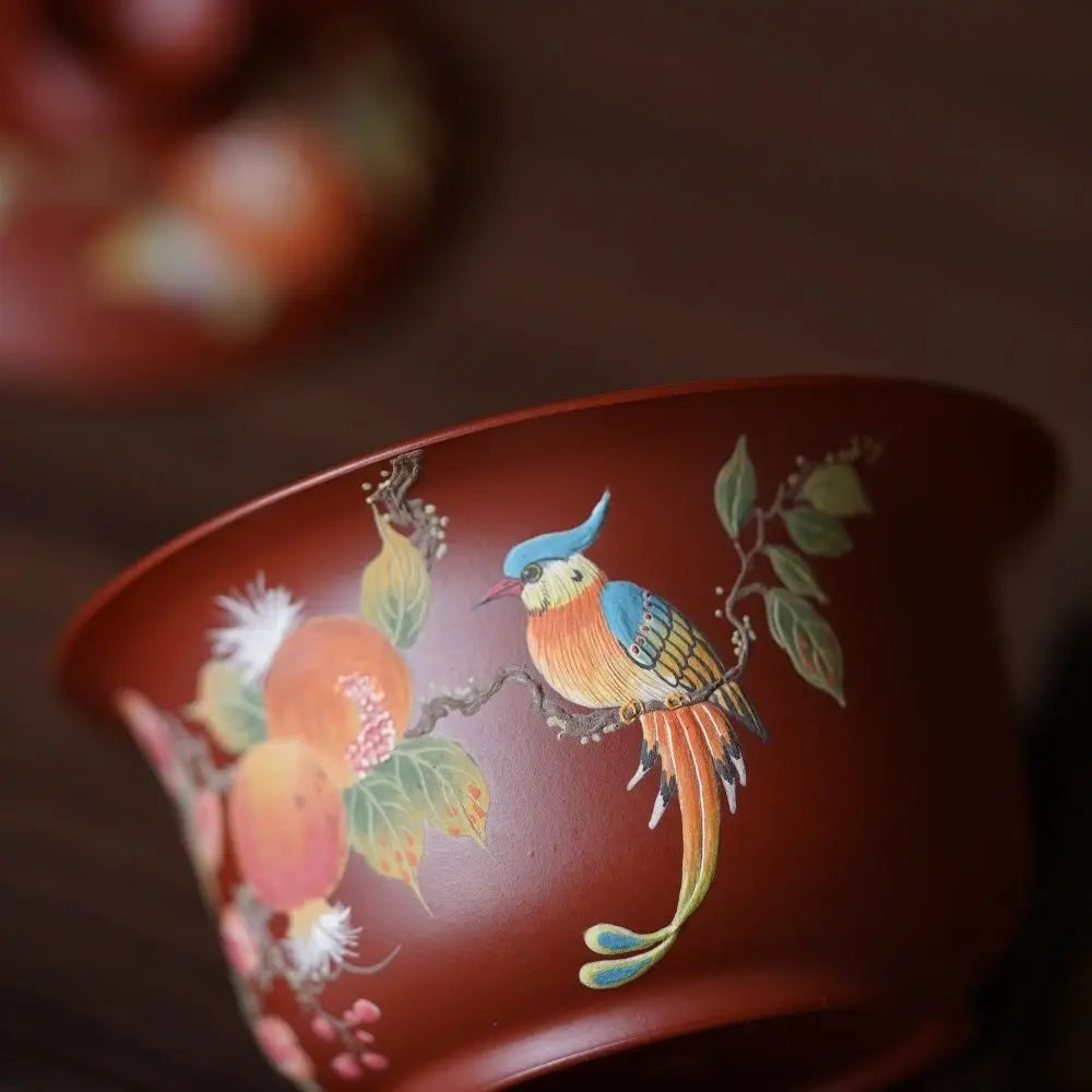 Duo Zi Duo Fu 180cc - Yixing Handmade Gaiwan 江苏宜兴