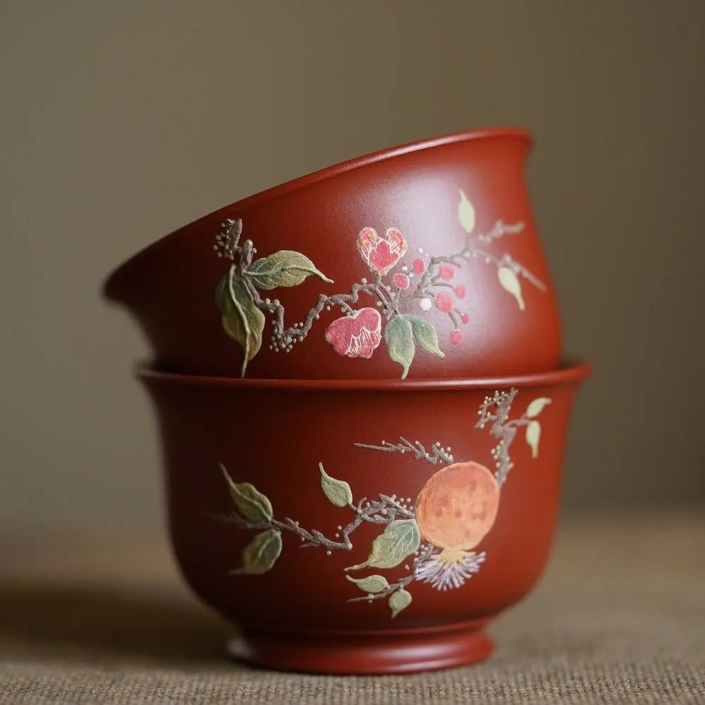 Duo Zi Duo Fu 180cc - Yixing Handmade Gaiwan 江苏宜兴